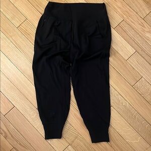 Athleta Black High-Waisted Joggers